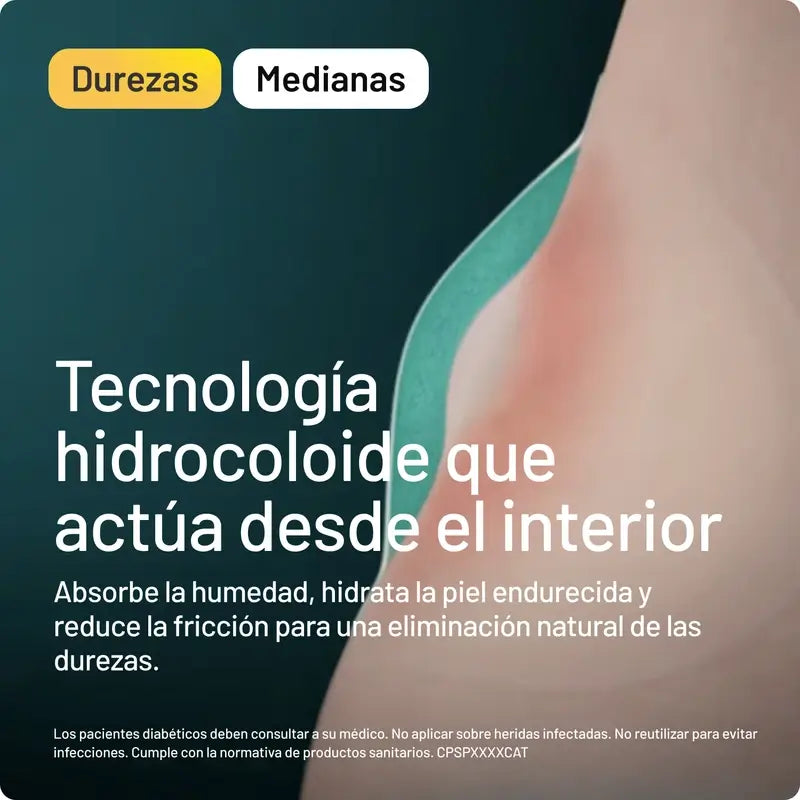 Pensos Compeed Pack de dureza média, 3x6 unidades