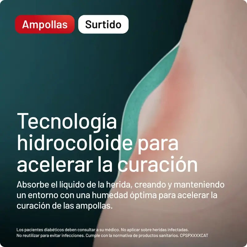 Embalagem Compeed Pack Blisters mistos, 3x5 unidades