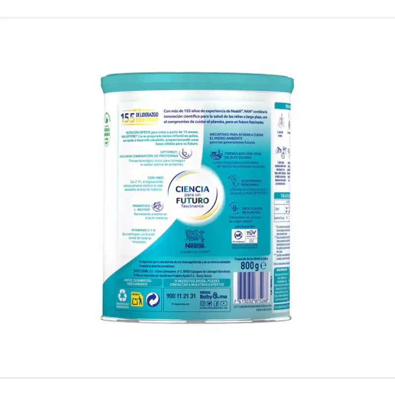 Nestlé Nan Optipro 3 Leite para Crescimento, 4X800 g