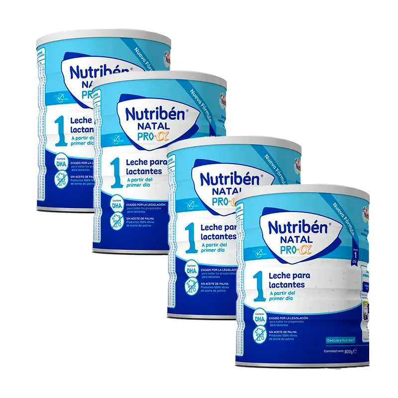 Nutribén Natal Pro-Alpha Leite Inicial, 4 X 800 g