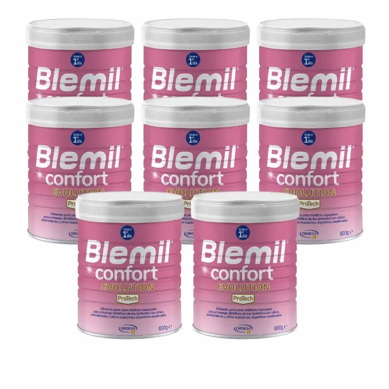 Blemil Pack 8 x Comfort Evolution, 800 gramas