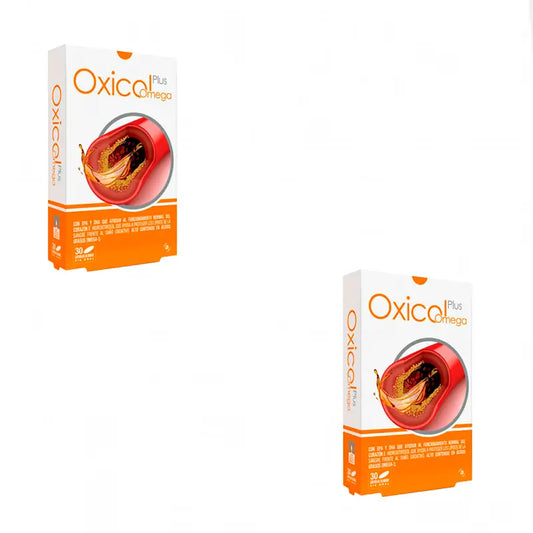 Actafarma Oxicol Plus Omega, Embalagem 2x30 Cápsulas