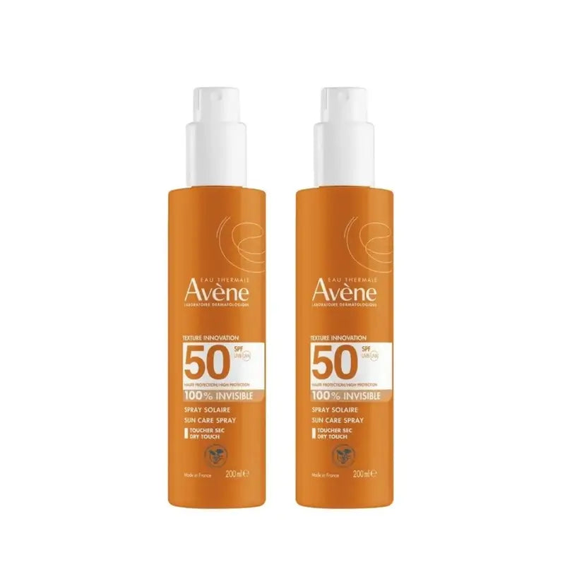 Avene Sun Spray Pele Sensível SPF 50+ 2x200 ml