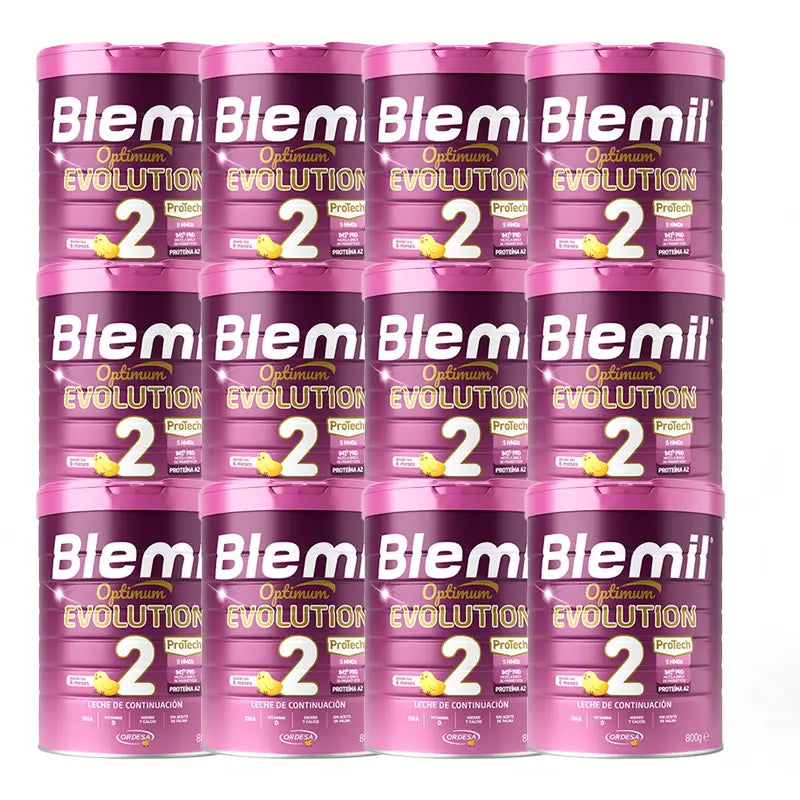 Blemil Optimum Evolution 2 Leite Fórmula, 12X800g