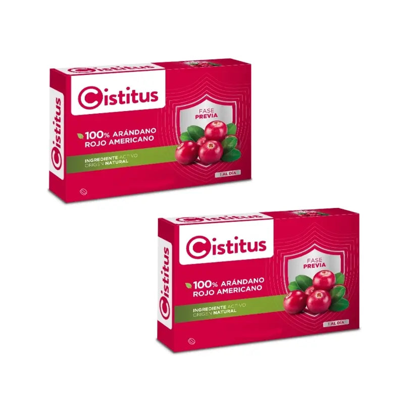 Cistitus 130 Mg Concentrado de Arando, Embalagem 2 x 60 comprimidos