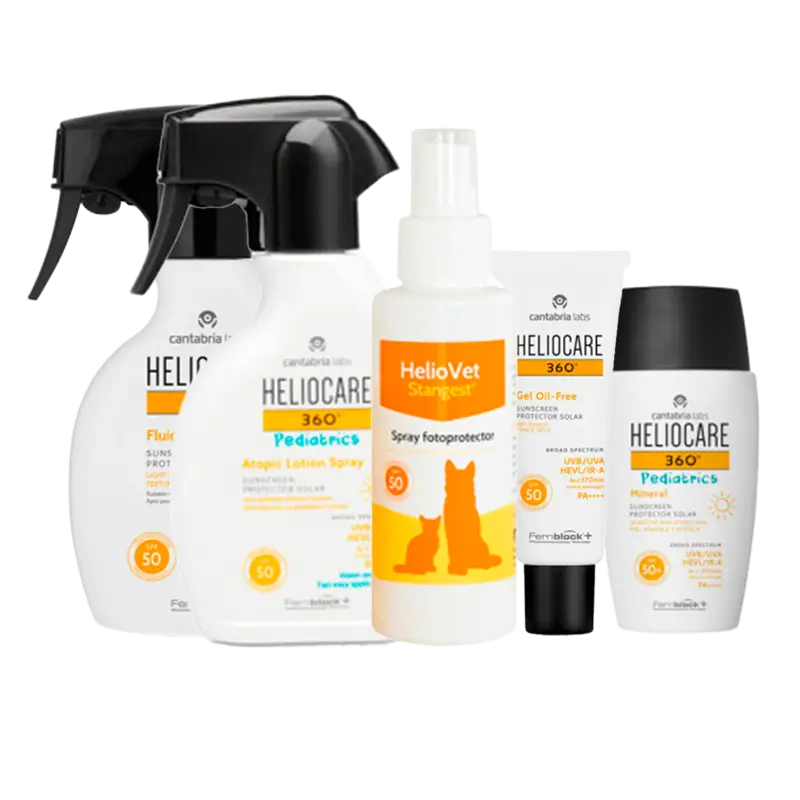 Pack Família Solar HELIOCARE , HELIOVET