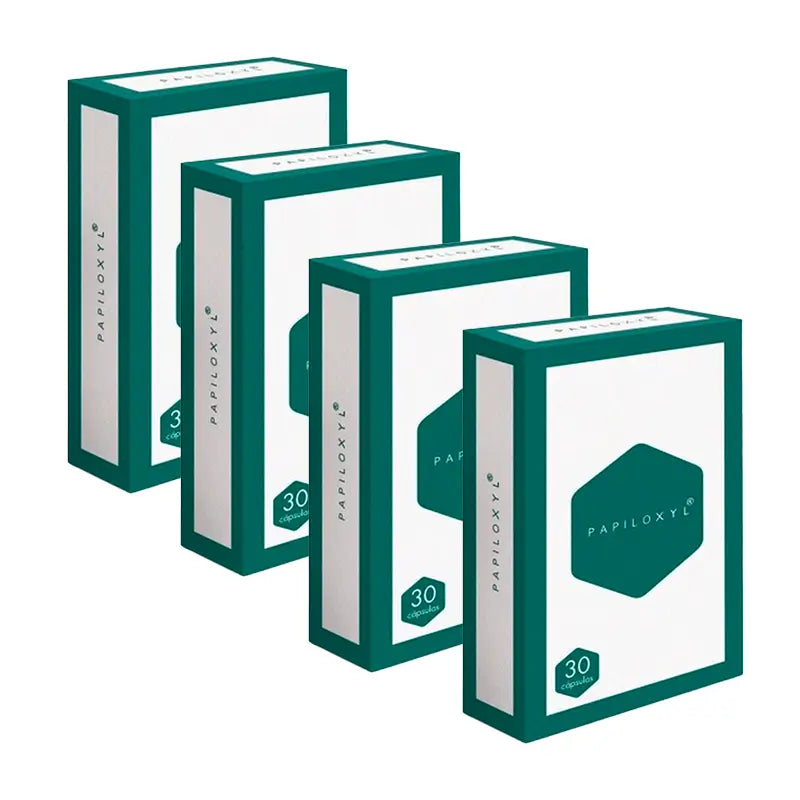 Papiloxyl , Embalagem 4x30 Cápsulas