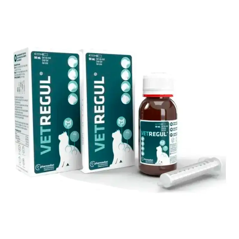 Pharmadiet Vet-Regul Gel, Embalagem 2 x 50 ml