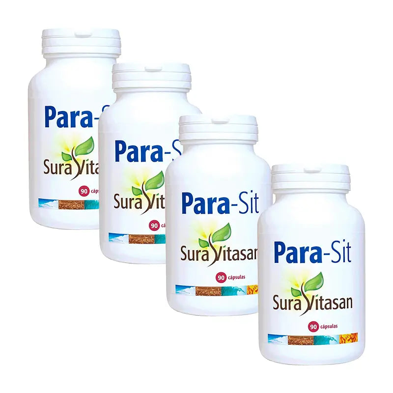 Sura Vitas Para-Sit, Embalagem 4 x 90 Cápsulas
