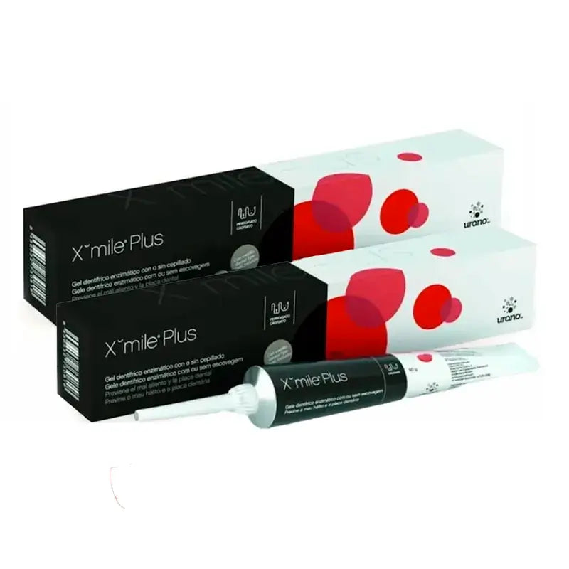 Xmile Plus Gel Dentífrico, Embalagem 2 x 50 gr