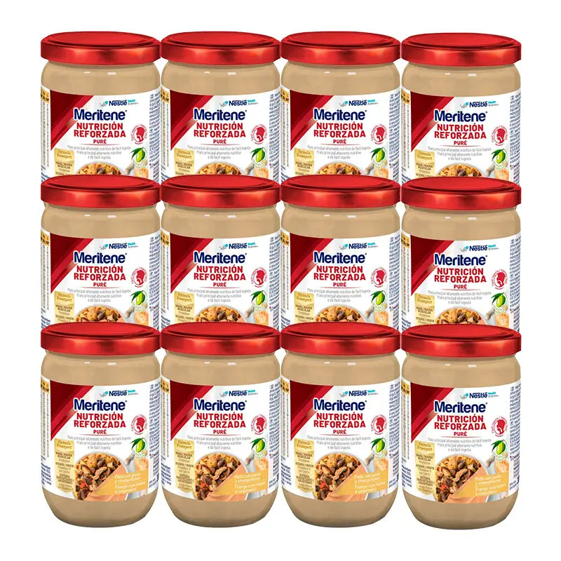 Meritene Pure Frango e Cogumelos, 12x300g