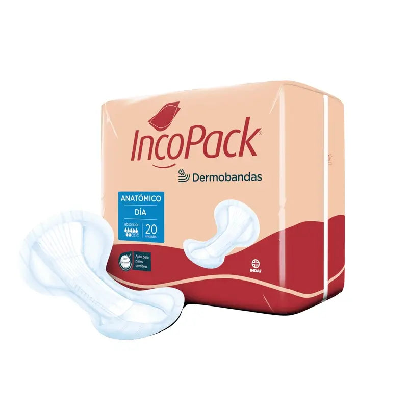 Incopack Anatomical Day , 80 unidades