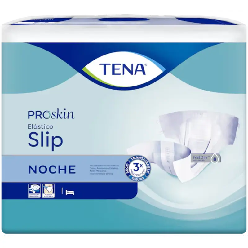 Tena Fralda Proskin Fralda Slip Grande Elástico Noite , 80 unidades