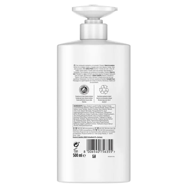 Champô Pantene Milagres Cato Anti-Frisado 500Ml