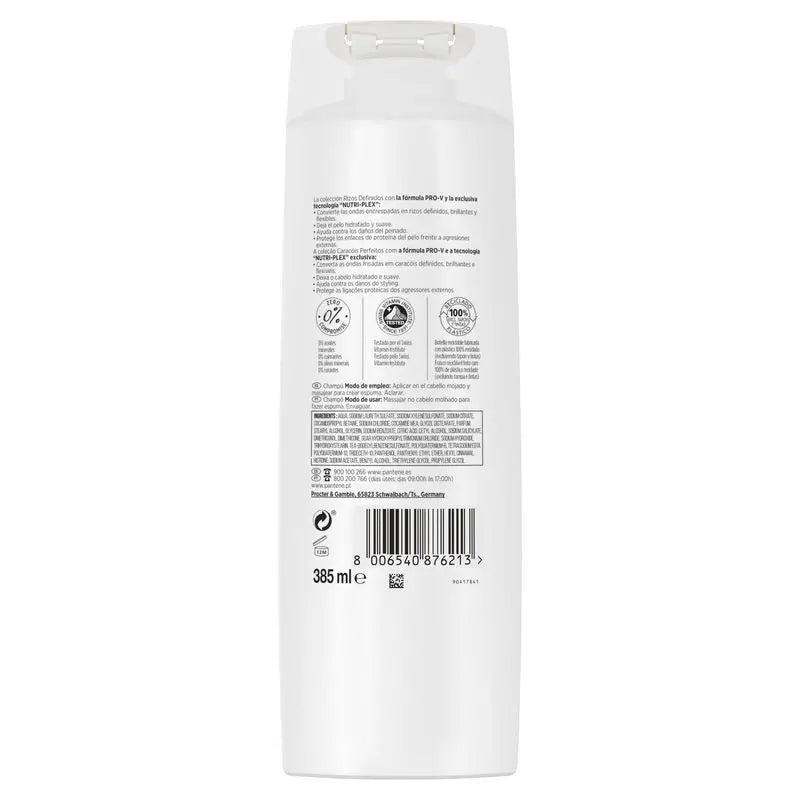 Champô Pantene Nutri Plex Cachos 385Ml