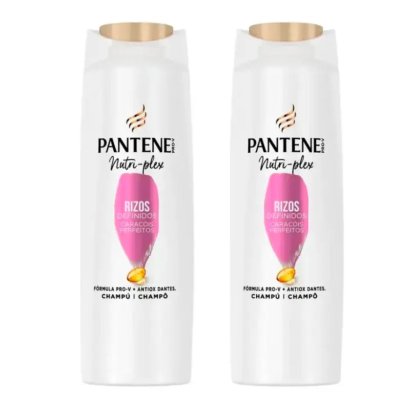 Champô Pantene Nutri Plex Cachos , Embalagem 2 x385Ml