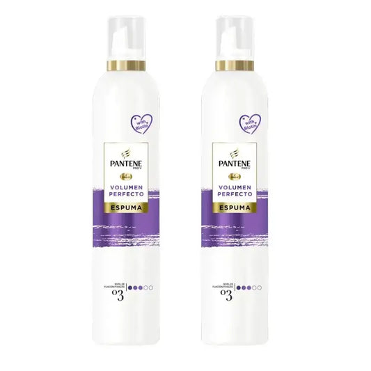 Espuma Nutritiva Pantene Pro-V Volume Perfeito, Embalagem 2 x 300 ml