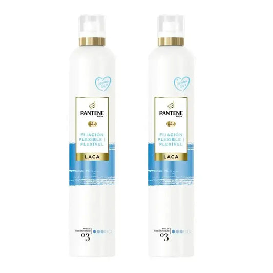 Laca Pantene Pro-V Fixação com Movimento, Embalagem 2 x 370 ml