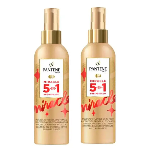 Pantene Pro-V Miracle 5 Em 1 Spray Pré-Estilização, Embalagem 2 x 200 Ml