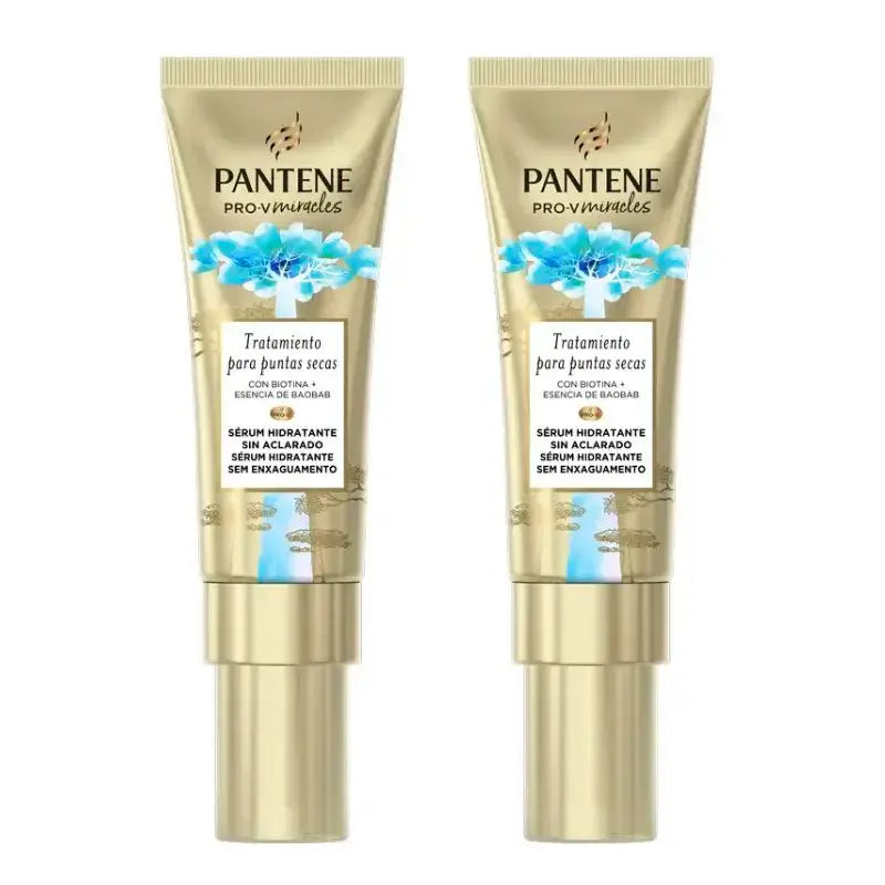 Tratamento de Dia Pantene Pro V Miracles Hydra, Embalagem 2 x 70 ml