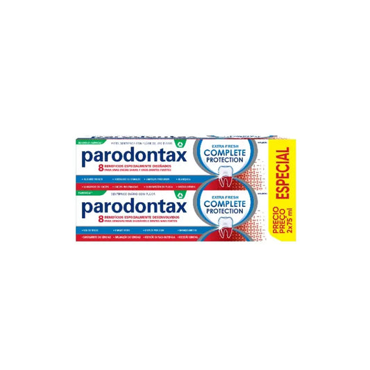 Pasta de dentes de proteção completa Parodontax Pack, 2x75 ml