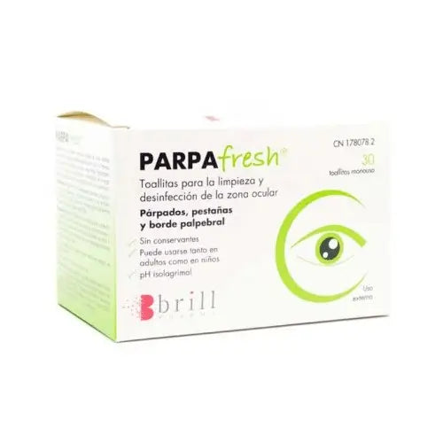 Parpafresh S Limpeza Pálpebras 30 Toalhetes