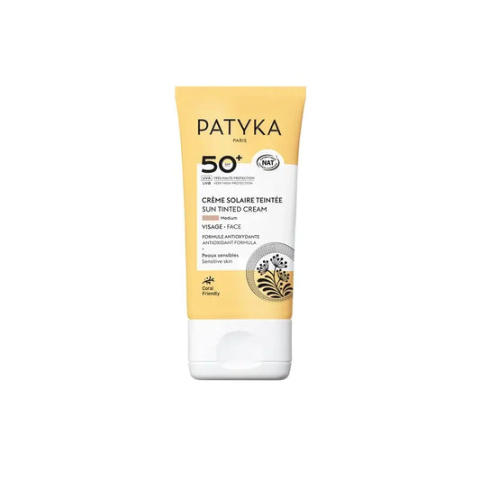 Patyka Coloured Face Sunscreen Spf50 - Médio, 40 ml