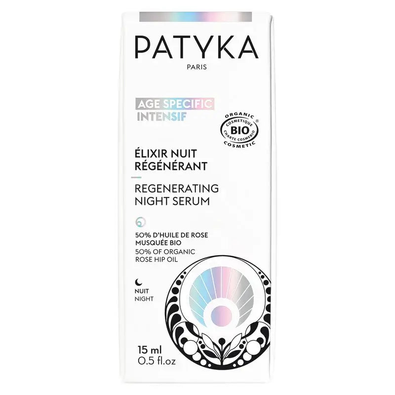 Elixir de Noite Regenerador Patyka, 15 ml