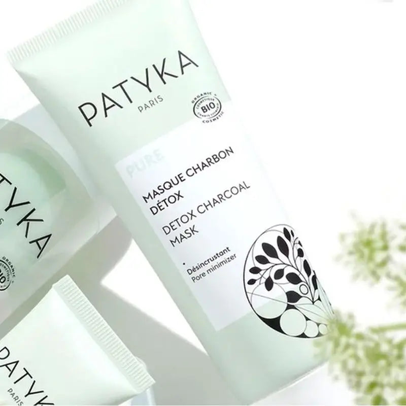 Máscara de carvão vegetal Patyka Detox, 50 ml
