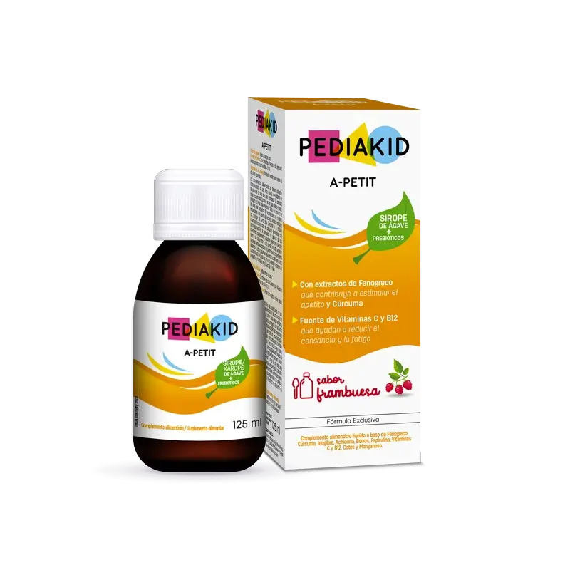 Pediakid Apetite-Tom Xarope de Framboesa 125Ml
