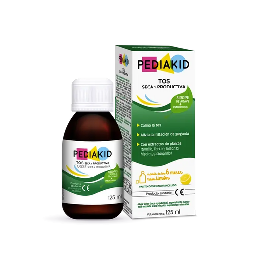 Pediakid Xarope de Limão Tosse Seca e Produtiva 125Ml