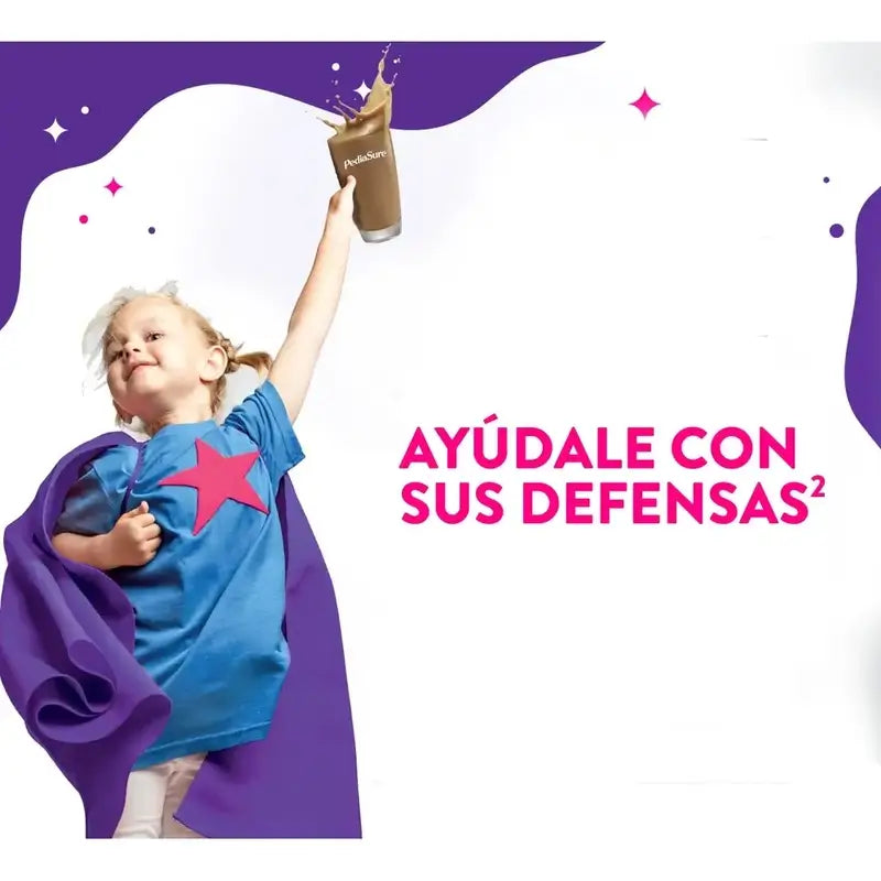 Pediasure Cookies & Cream + Bebida Chocolate Crianças, 850 gr + 4 frascos Chocolate x 220 ml