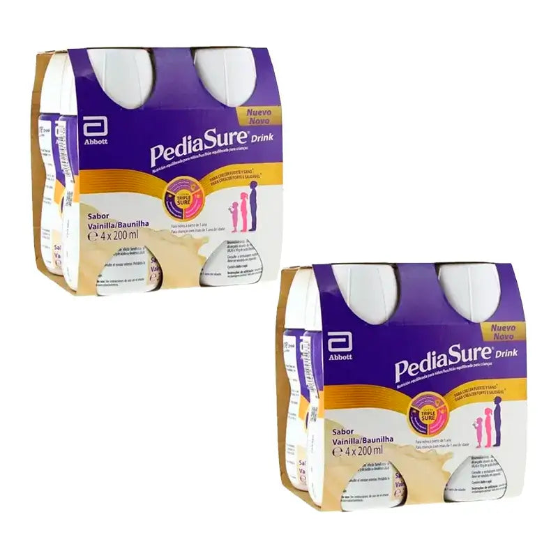 Pediasure Drink Vanilla Children, 4 frascos x 220 ml Embalagem 2