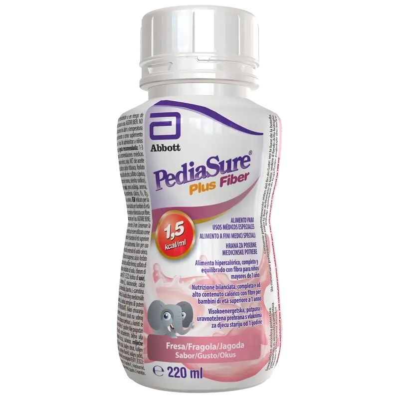 Pediasure Plus Fibra Morango, 220 Ml
