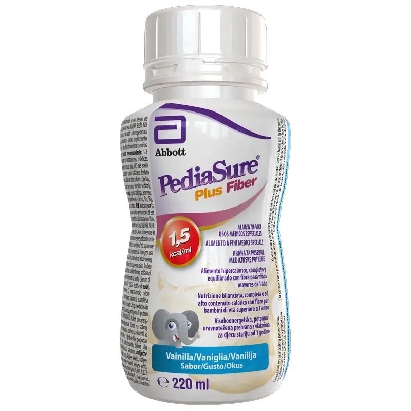 Pediasure Plus Fibra Baunilha, 220 Ml
