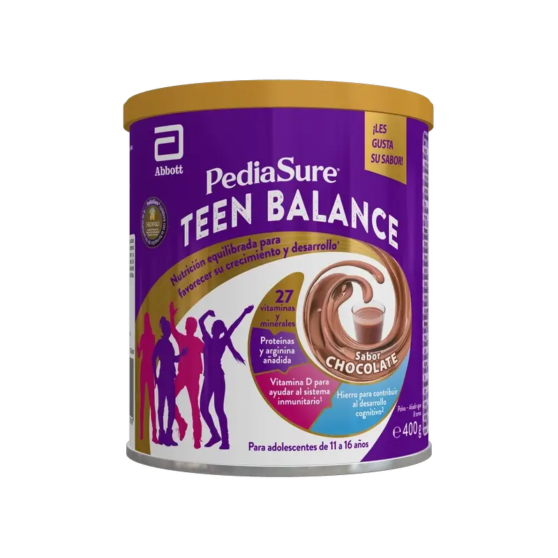 Pediasure Teen Balance Teenage Chocolate, 400 gramas
