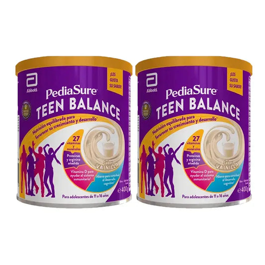 Pediasure Teen Balance Baunilha Adolescentes, 2x400g