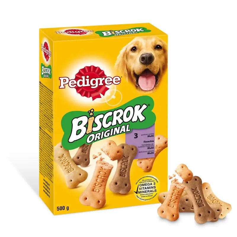 Pedigree Snacks Biscrok 12 x 500 gramas