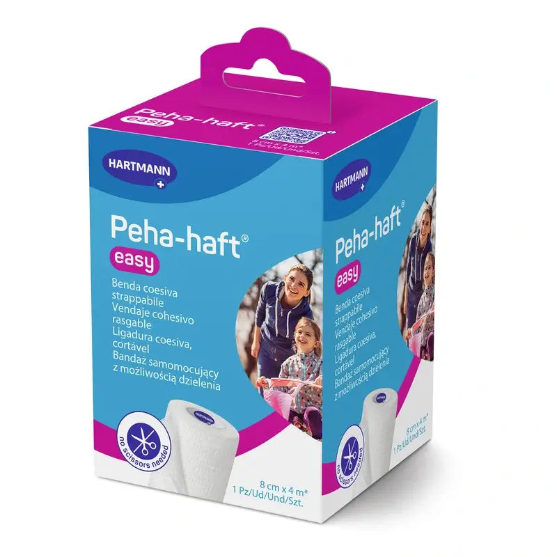 Peha-Haft Cohesive Bandage Easy White 8X4 , 1 unidade