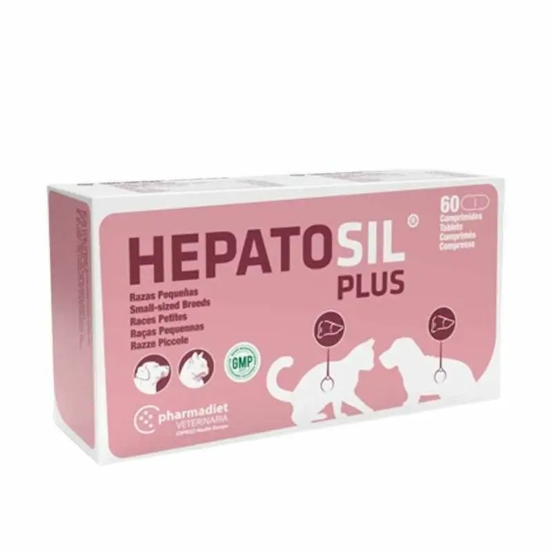 Hepatosil Plus Raças Pequenas, 60 Comprimidos