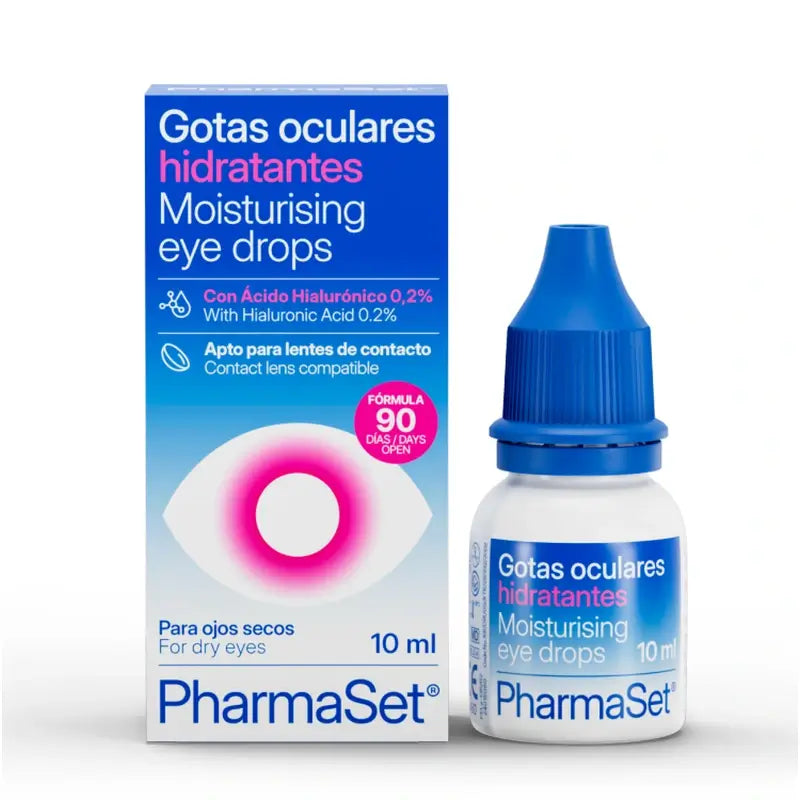 Pharmaset Colírio Hidratante para os Olhos , 10 ml