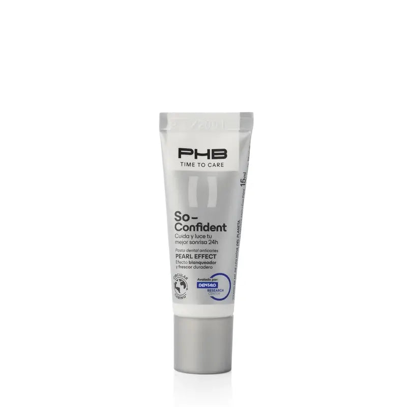 Phb Time To Care So Confident Pasta de Dentes Anticáries, 15 ml