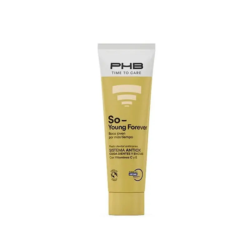 Phb Time To Care So Young Forever Pasta de dentes anti-cárie, 75 ml