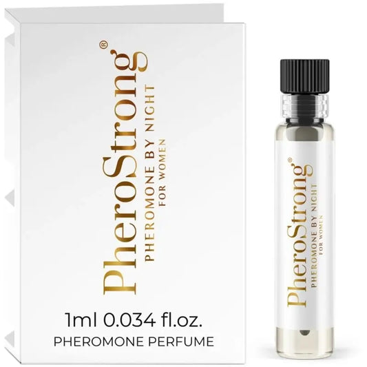 Pherostrong Pheromone Perfume By Night Para Mulheres, 1 ml