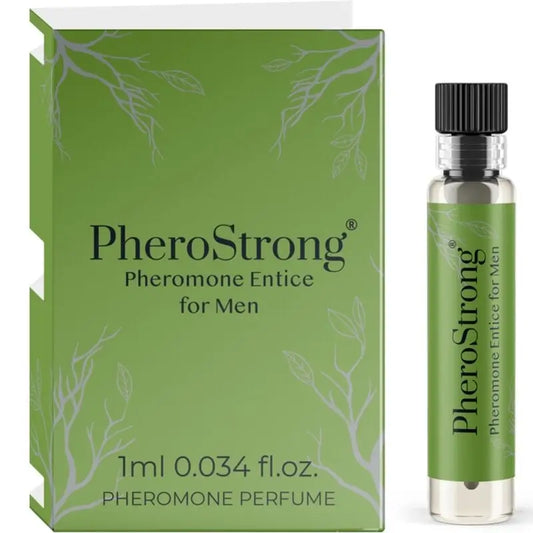 Pherostrong Entice Perfume de feromonas para homem , 1 ml