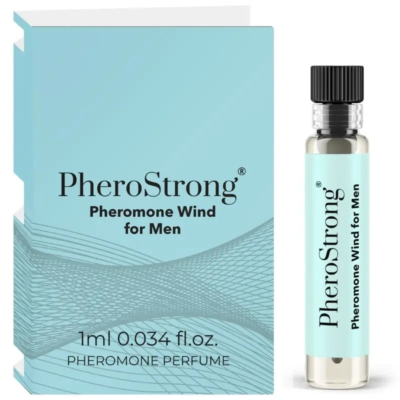 Pherostrong Wind Perfume de feromonas para homem , 1 ml