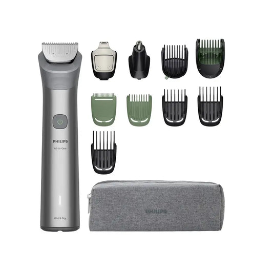 Aparador multifunções Philips Série 5000 Aparador de pêlos 11 em 1 Conjunto multi-costura