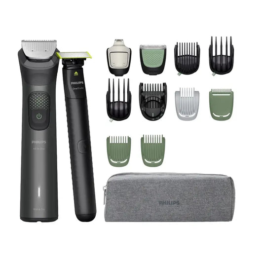 Aparador multifunções Philips Série 9000 Aparador de pêlos 15 em 1 Conjunto multi-costura