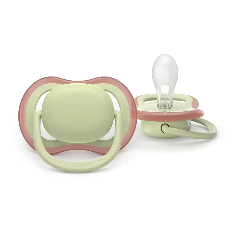 Philips Avent 2 chupetas ultra air cores da natureza +18m neutro