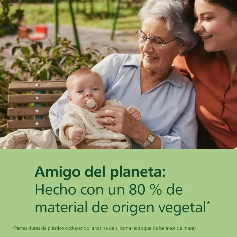 Philips Avent 2 chupetas ultra macias 0-6m bebé menina